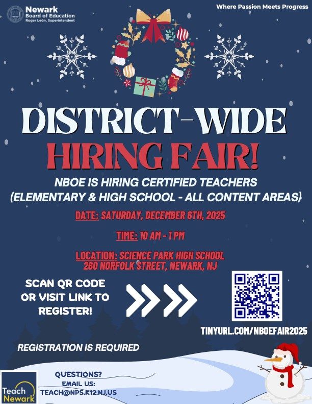12.6.2025 Hiring Fair Flyer