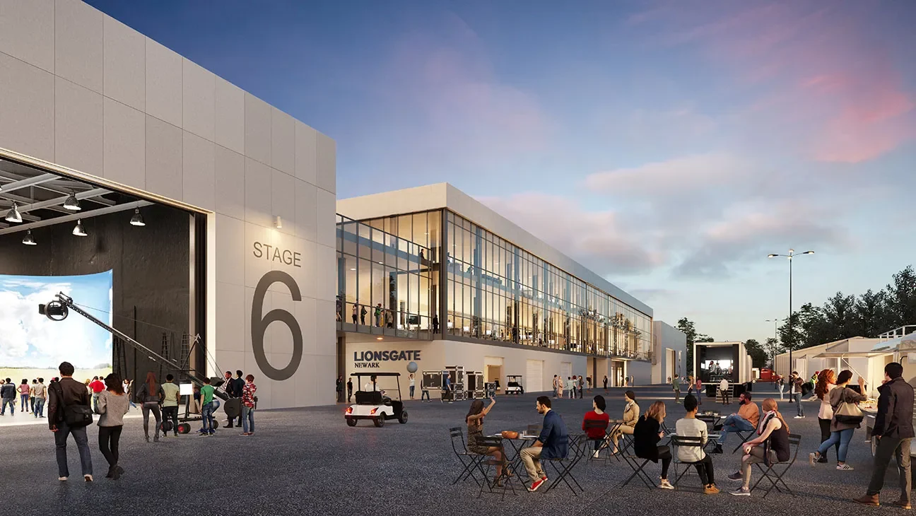  Studio renderings of Lionsgate film studio in Newark, New Jersey. Courtesy of Lionsgate 